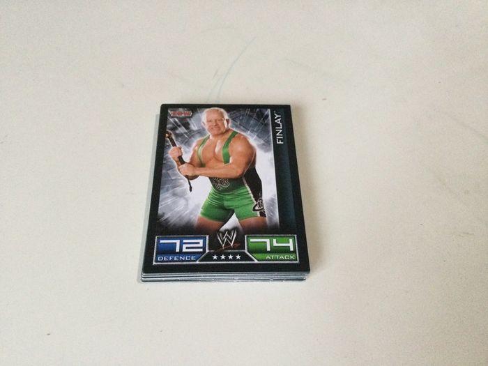 WWE wrestling cards