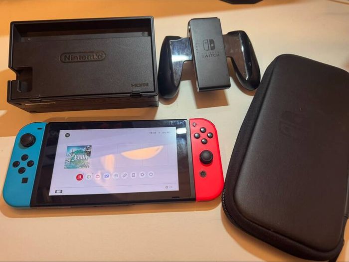 Nintendo Switch Bundle + Zelda Game & Accessories