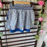 skirt superdry mini skirt medium blue & white floral Image 2