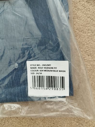 2 x Relaxed Bootcut Diesel Jeans 34/34