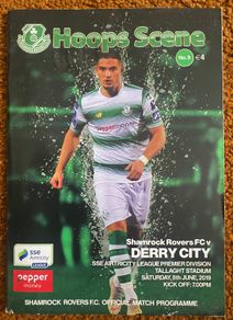 2019 Shamrock Rovers v Derry City - SSE Airtricity League Premier Division Programme