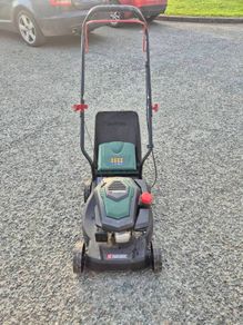 petrol lawnmower
