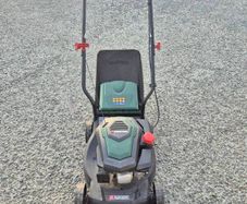 petrol lawnmower