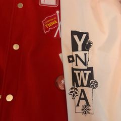 Liverpool x converse varsity jacket