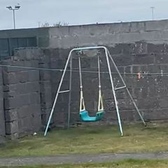 Swing and slide set