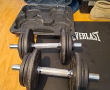 8kg dumbbell set