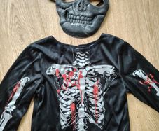 Skeleton Costume  Age 5-6