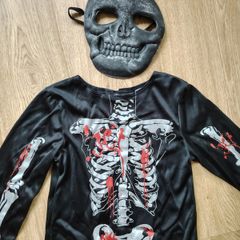 Skeleton Costume  Age 5-6