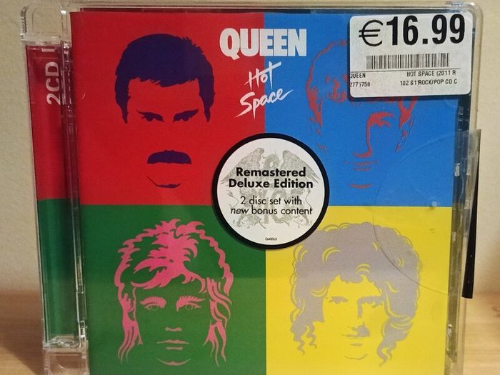 Queen Hot Space 2011 2 CD Deluxe Edition, Remastered