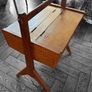 Mid Century Double Compartment Work Box Image 2