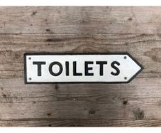 Road Sign  Toilets  Large  HS307