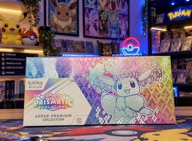 Pokemon TCG Prismatic Evolutions Super Premium Collection BRAND NEW SEALED