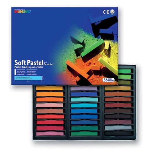 Mungyo Artist's Soft Pastels (36 Multicolour)