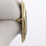 925 vintage sterling silver gold plated Wedgwood brooch Image 4