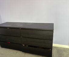IKEA Malm 6 drawer chest of drawers