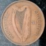 1931 Ireland 1d Penny coin Image 2