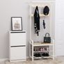 New Vintage Coat Rack + Stand - FREE P&P Image 2