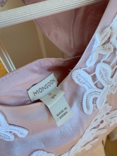 Monsoon Blush Dress