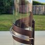 Clear Glass Cylinder Vase Image 3