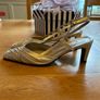 Ladies shoes, fascinator and handbag set Image 2