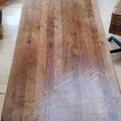 Solid Wood Dining Table and four matching chairs - PRICE DROP!