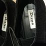Dune lace up black suede shoes Image 6