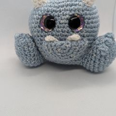 handmade crochet monster