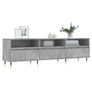TV Cabinet Concrete Grey 150x30x44.5 cm Engineered Wood Image 3