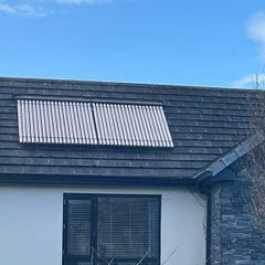 Two Tube Solar Thermal Collector Panels