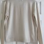 Size 12  Cream Merino Wool Jumper by Marks&Spencer Image 5