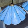 Vintage Stained Glass Ceiling Shades Image 6