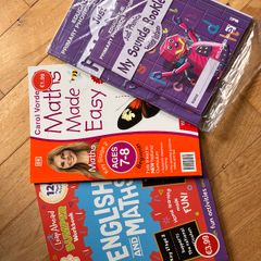 English and Maths workbooks