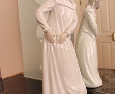 Vintage Nao by Lladro. Girl with Torn Nightgown.