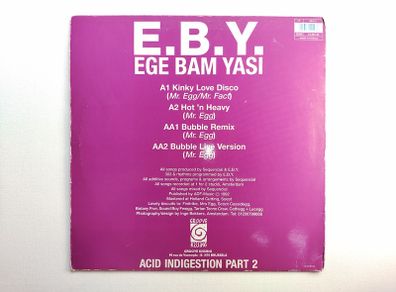 Ege Bam Yasi - Acid Indigestion Part 2 - Groove Kissing - Mid 90s ACID House Dublin CLASSIC!