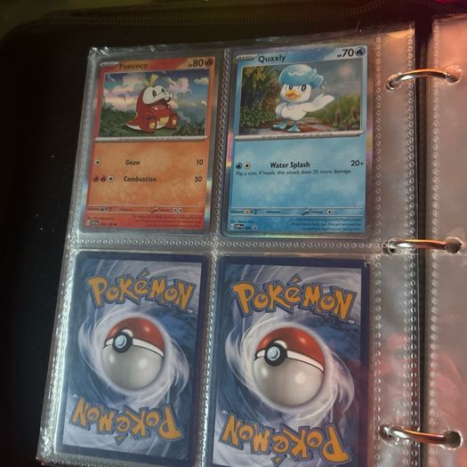 Pokemon card collection (binder included)