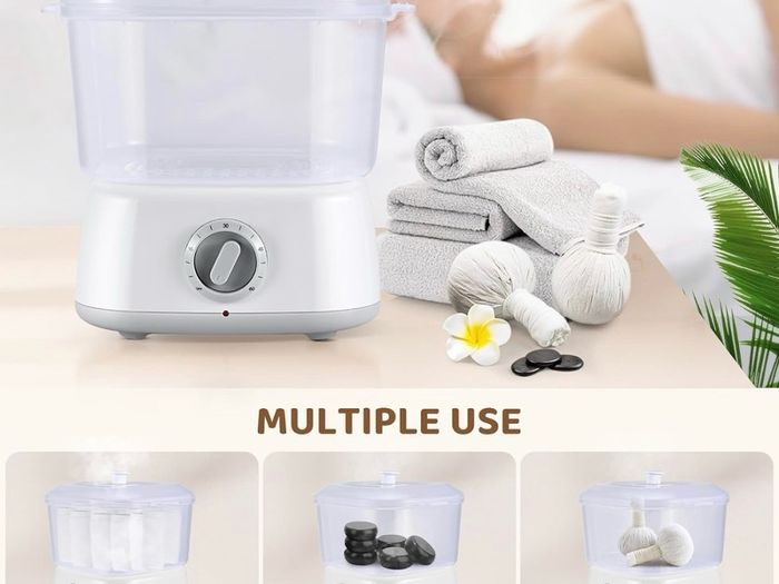 Towel Warmer, Towel Steamer Beauty with Towel Clip, 3L Large Capacity Beauty Towel Warmer, Fast Heating Hot Towel Warmer for Facials Barber Spa Salon Home Use