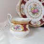 Vintage 21 piece Tea Set Royal Albert Lady Hamilton, Bone China Image 8