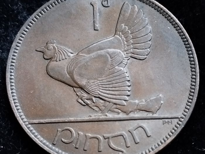Ireland - 1937 - 1 Penny - Hen - KM.3 - [2746]