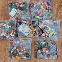 7x Lego VIP pack, sealed
