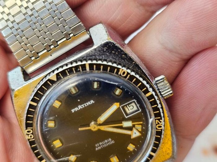 Vintage Diver Watch Pratina 1960s
