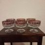 Vintage Set 6 Gilded Sundae Desert Glasses Image 7