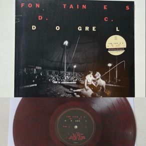 Fontaines D.C. Dogrel Collectors Red Swirl Vinyl