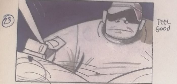 Gorillaz Cartoon Print