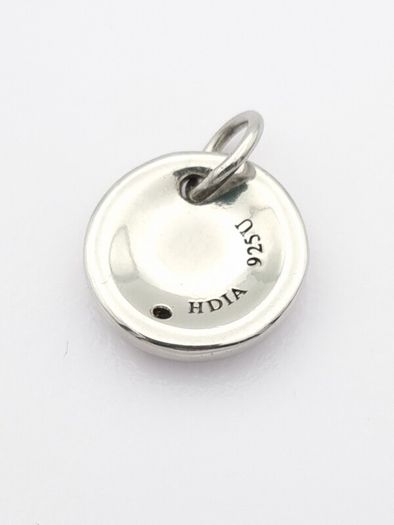 Vintage 925 Sterling Silver Hot Diamonds Designer Charm