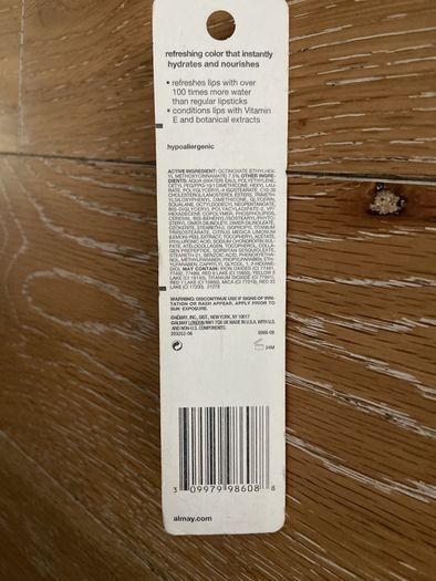 Brand New Almay Hydracolor Lipstick 515 Bronzed