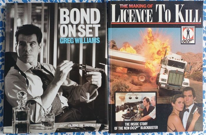 James Bond Making Of Books 1989 & 2002