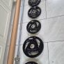 brand new olympic tri grip weight set  B Image 7