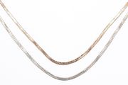 Double Stranded Italian Silver Chain