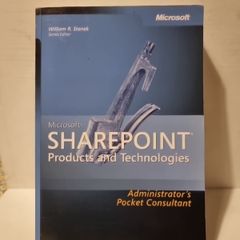 Microsoft SharePoint Products and Technologies