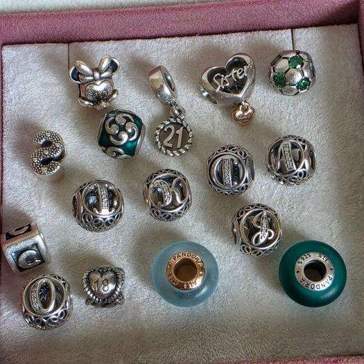 Pandora various charms available.Very good condition hallmarked